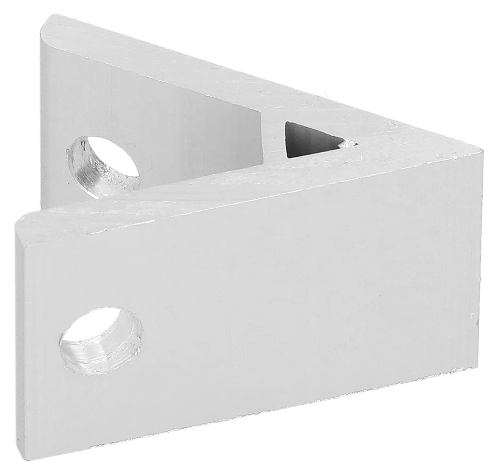 10 Équerres d'angle en aluminium pour profilés 2030404550604040-45° - 13