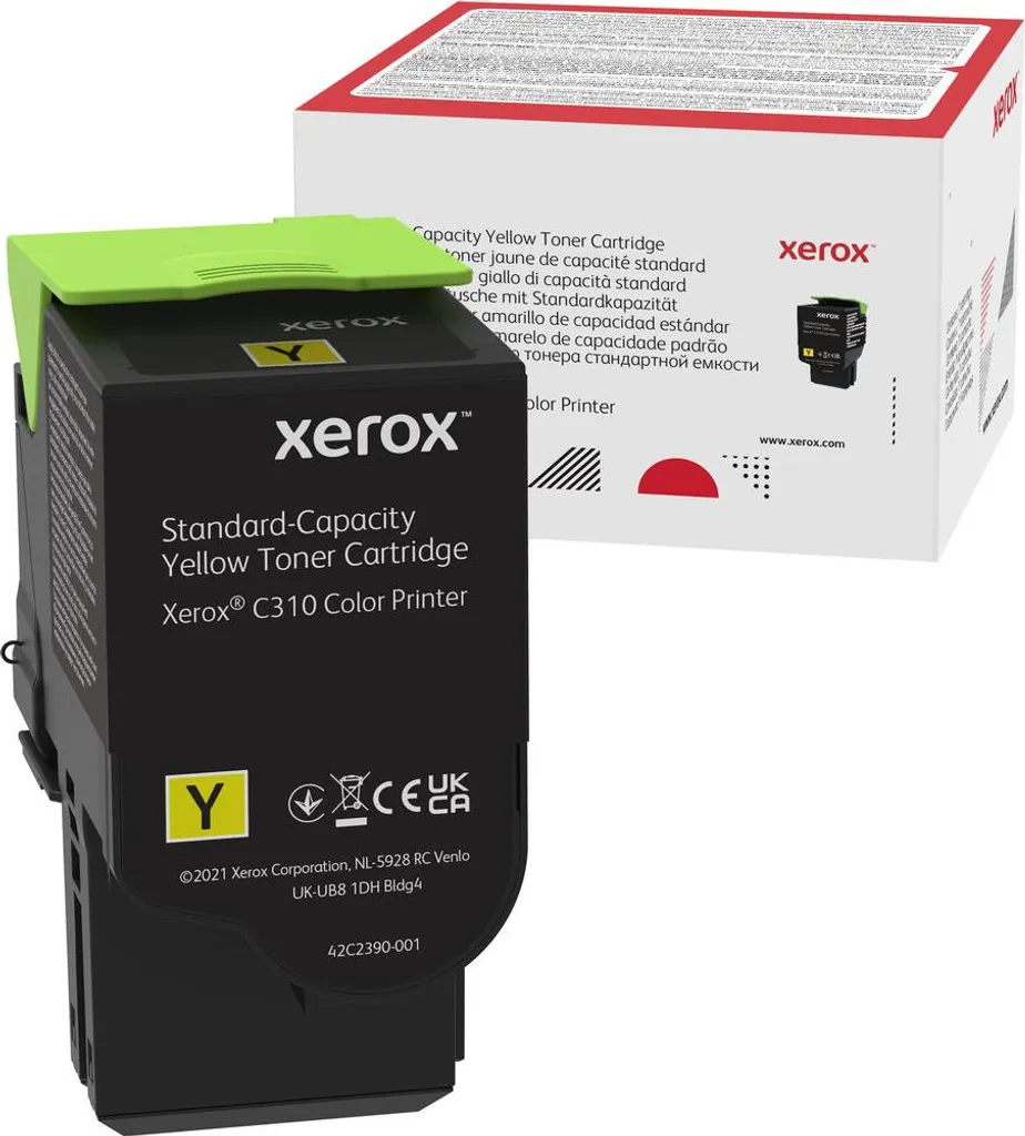 Toner Xerox 006R04359 Jaune authentique pour imprimante laser C310 C315