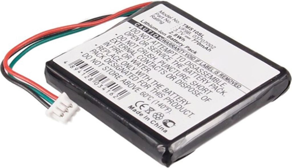 subtel 1x Akku für Navigation Kompatibel mit TomTom Easy, Start² Central Europe Traffic, Start 20, VF9B - (770mAh, 3.7V)