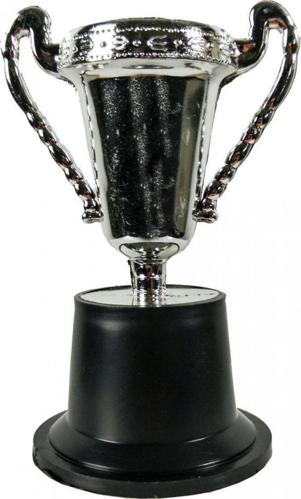 Miniatur Silberpokal als Siegerprämie & Party Deko