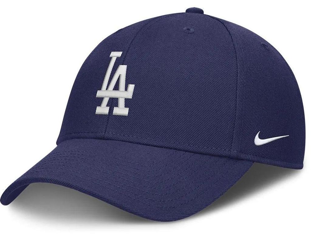 Nike Mlb La Dodgers Nb11 Dri-fit Club Structured Kappe Blau S-M Blau S-M