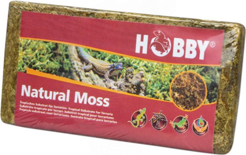 HOBBY Terraristik Natural Moss, 100g, tropisches Substrat Produktbild 