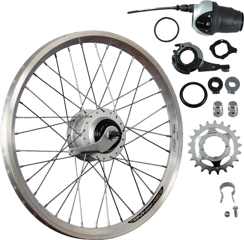 20 Zoll Hinterrad Shimano Nexus Inter 8 SG-C6000 Produktbild 