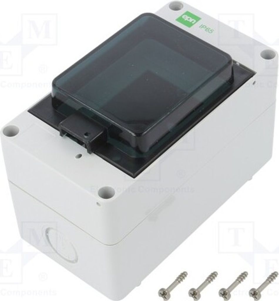 1x Gehäuse: für Modulapparatur IP65 Anz.Mod: 3 hellgrau PC 2201-01 Gehäuse für