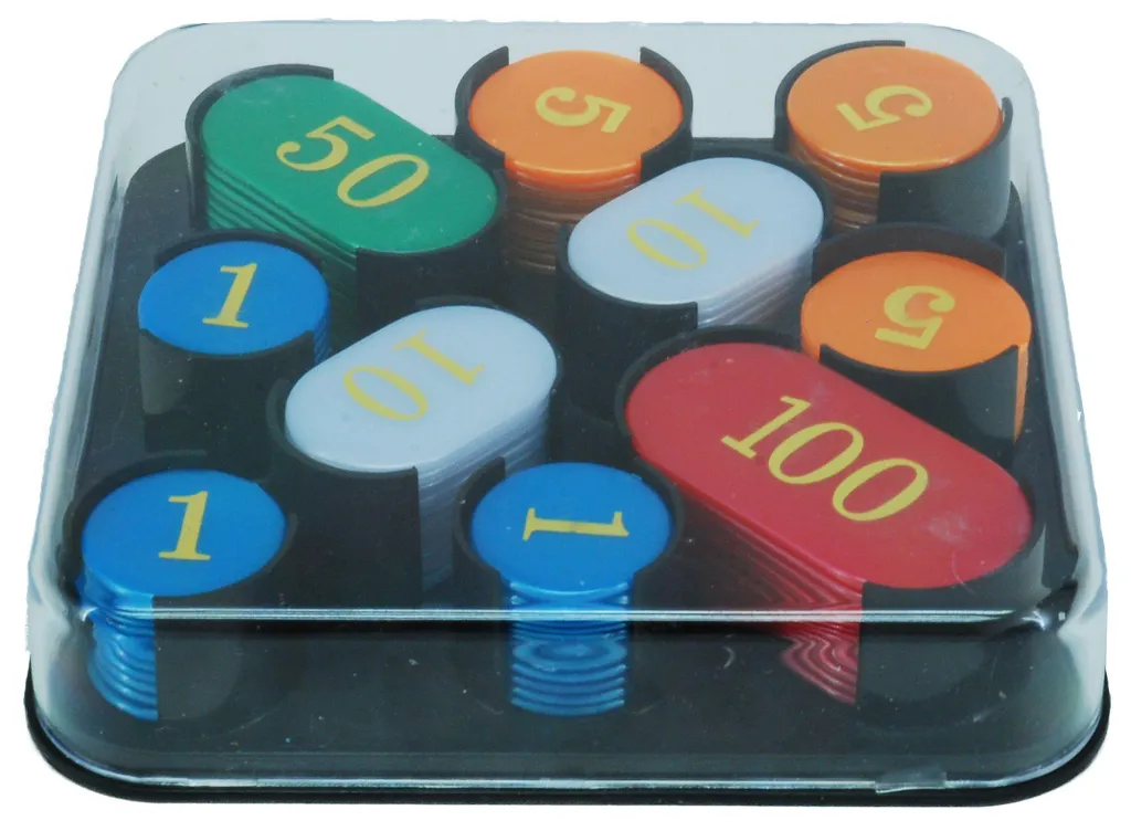 Jetons de roulette 100 pièces avec dorure de luxe pour jeux de table - 3