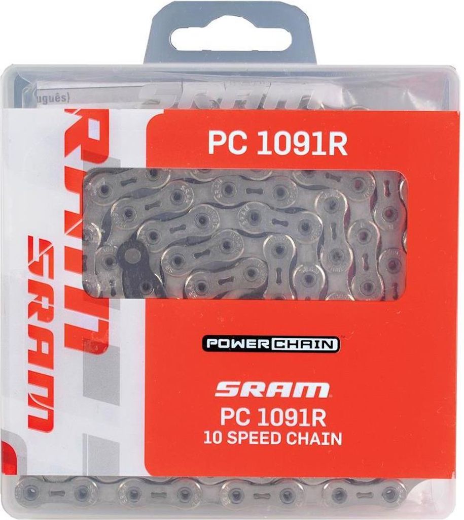 SRAM PC-1091R Hollow Pin PowerChain 10s Kette + Clips Produktbild 