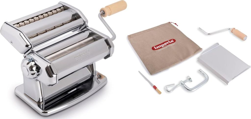 Imperia - Rough Gourmet Ipasta - Fettuccine- und Produktbild 