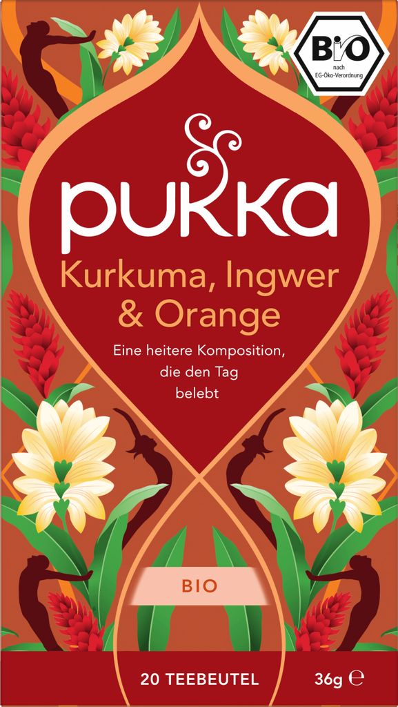 Pukka - Organiczna herbata ziołowa "Kurkuma, imbir i Zdjęcie produktu 