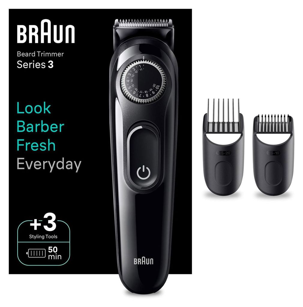 Braun BT3410, Waschbar, Wechselstrom/Batterie, Schwarz Produktbild 