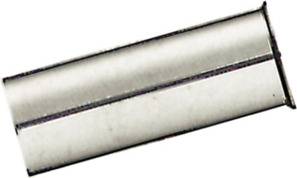 Reduzierhülse für Gabel-Schaft Alu, für Vorbau 1' oder Gabel 1 1/8', silber