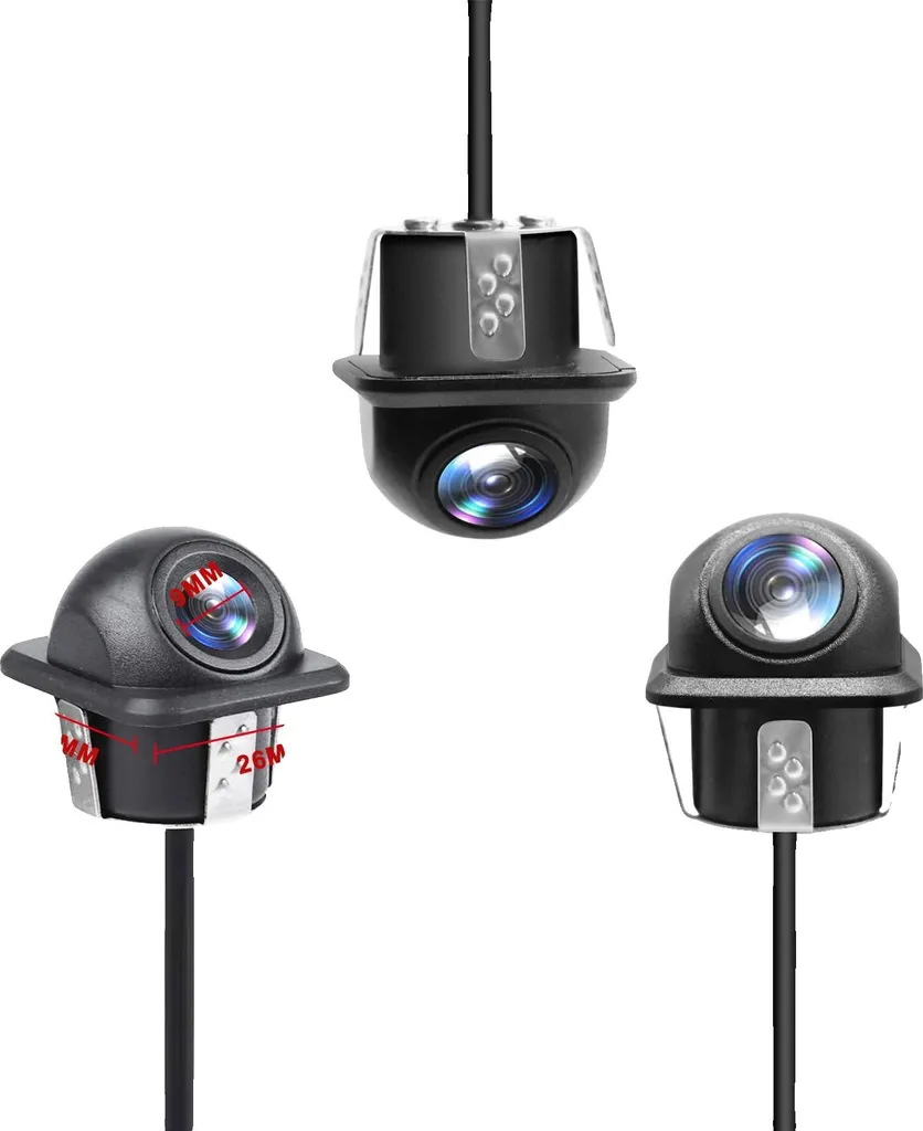 Telecamera Posteriore Auto 175° Wide Angle 720P - Sistema Universale
