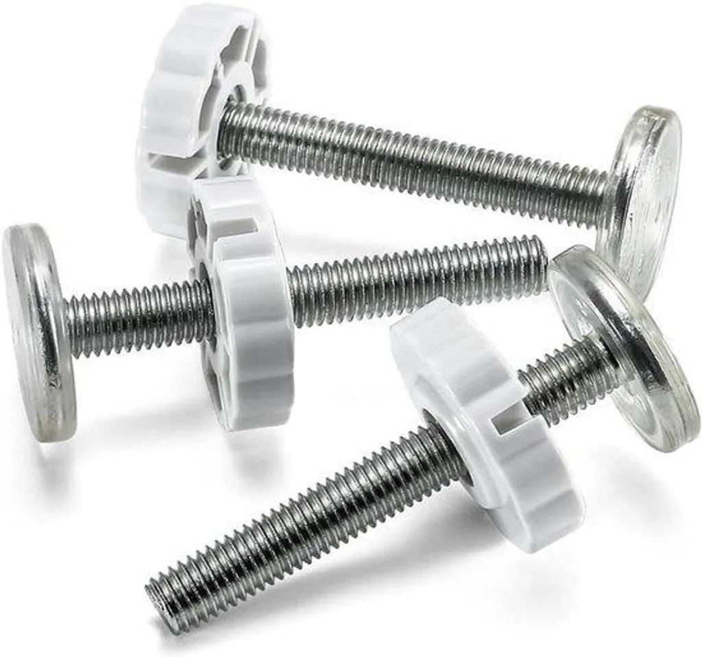 Kit sécurité 4 pièces blanc avec montage par pression facile et rapide