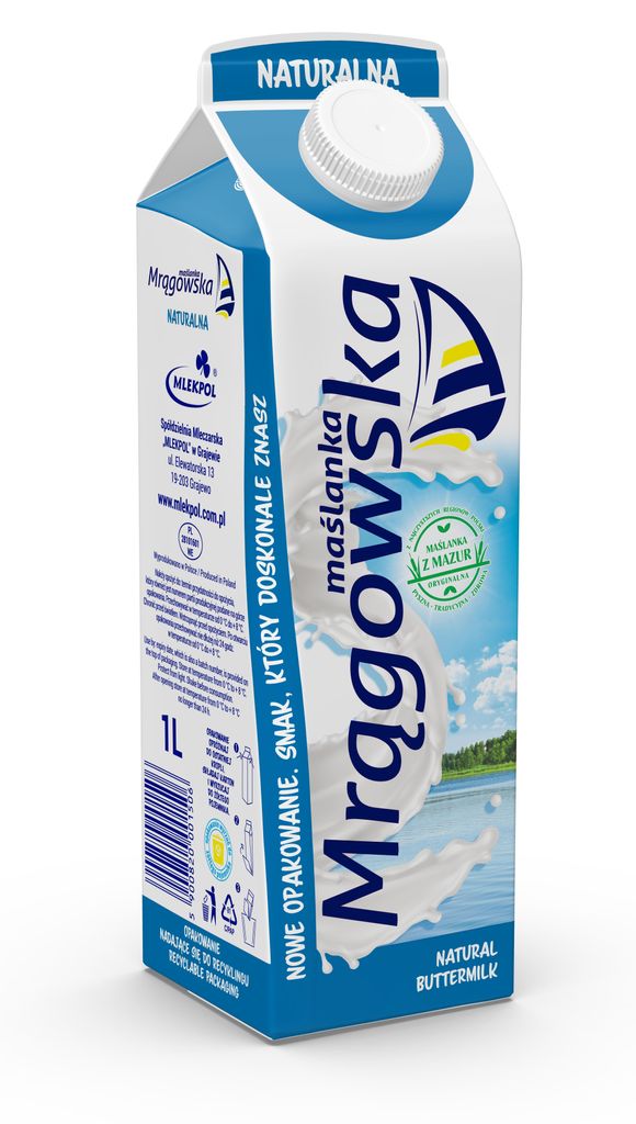 Babeurre naturel de Mrągowo, 1 kg Image du produit 