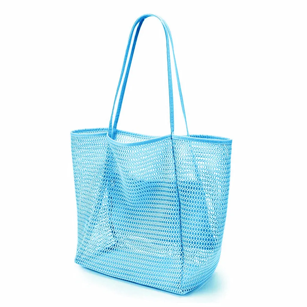 Borsa Mare Blu Estate: Shopper in Rete Traspirante Donna Must-Have