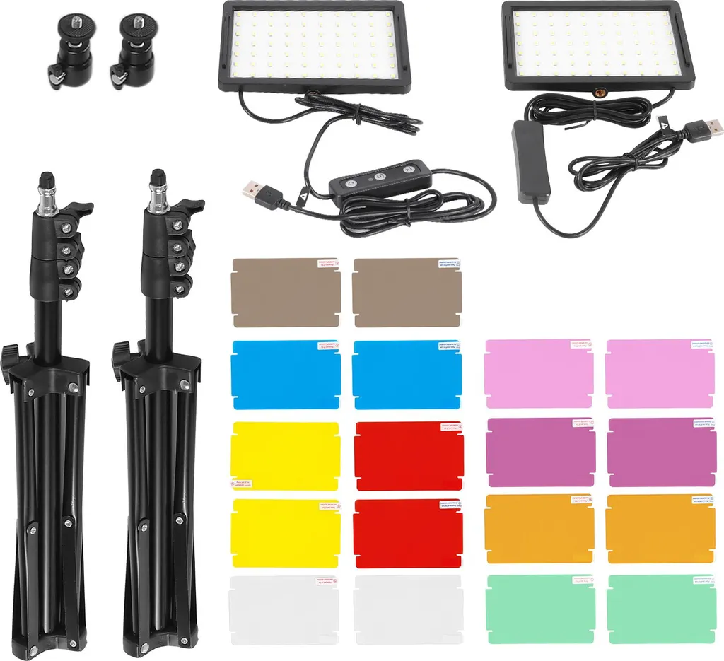 Analisi Kit Illuminazione LED da Tavolo 2 Set per Video Online