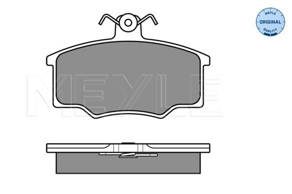 MEYLE 025 205 7419 Bremsbeläge Vorne für AUDI 80 (89, 89Q, 8A, B3) 80 (81, 85, B2) COUPE (81, 85) für ALFA ROMEO 33 (907A) für VW PASSAT (32)