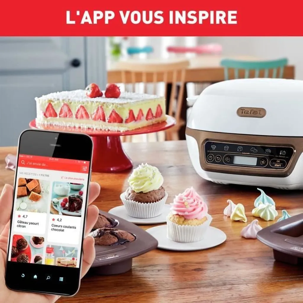 Tefal Cake Factory : Machine à gâteaux avec 5 programmes de cuisson automatique - 7