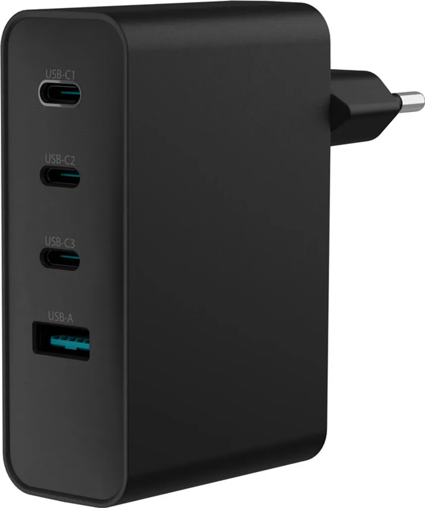 Natec NATEC NUC-2234 caricatore per dispositivi mobili Laptop, Smartphone Nero AC Ricarica veloce Indoor