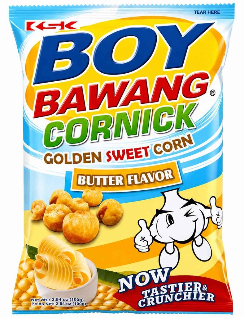 KSK Boy Bawang Cornick Golden Sweet Corn Butter 100g Produktbild 