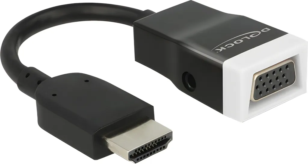 Connecter un PC HDMI sur un projecteur VGA avec cet adaptateur audio