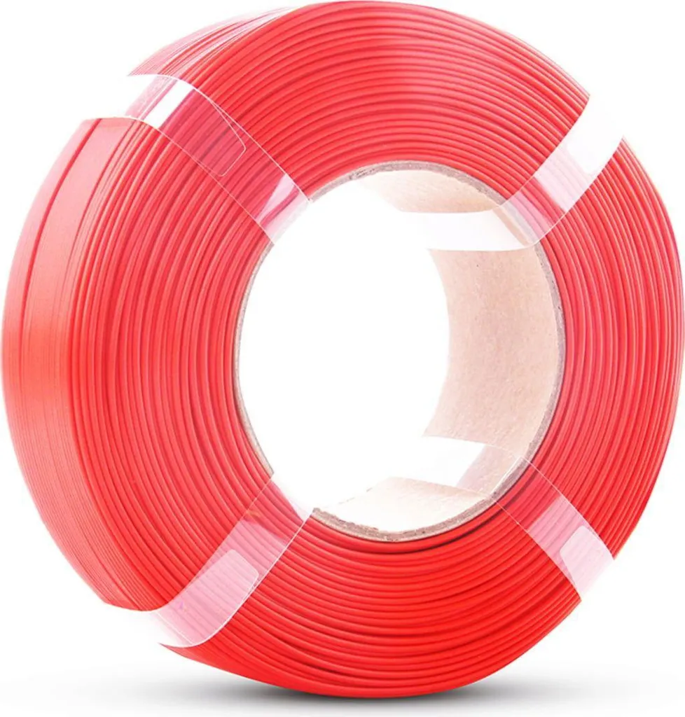 Filament PLA Rouge Recharge 1kg eSUN - Consommable Éco-responsable 3D