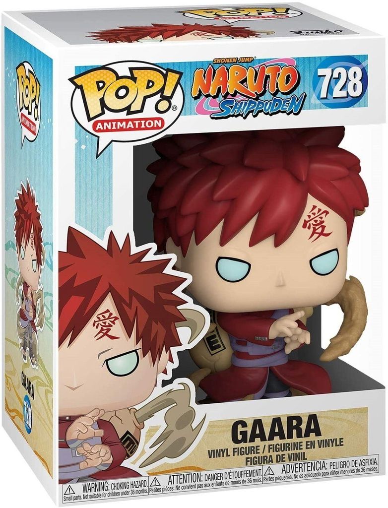 Naruto Shippuden - Gaara 728 - Funko Pop! - Vinyl Figur Produktbild