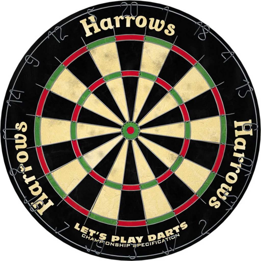 Équipement de fléchettes Harrows pour loisirs et club - Lets Play RD1846