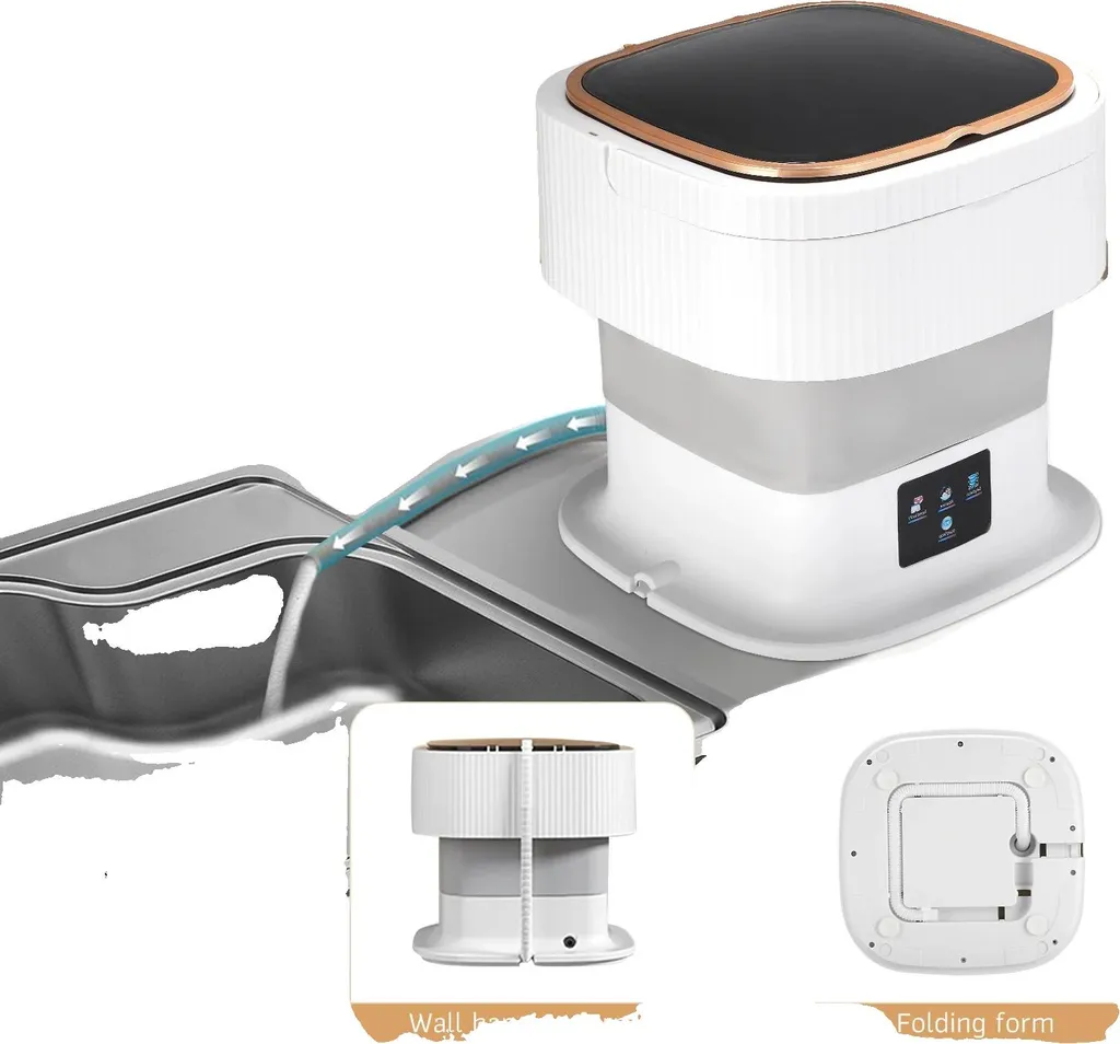Lave-linge portable 10L : fini le lavage à la main de vos vêtements