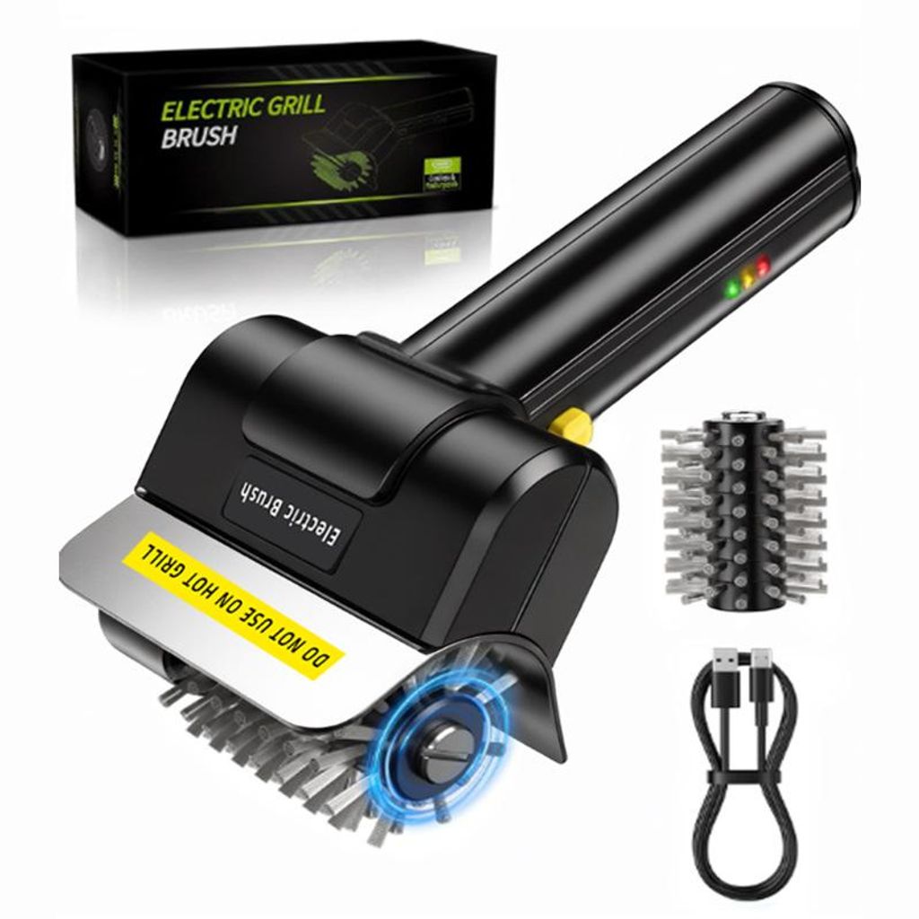 Elektrische Grillbürste Akku 1100 RPM – Grill Produktbild 