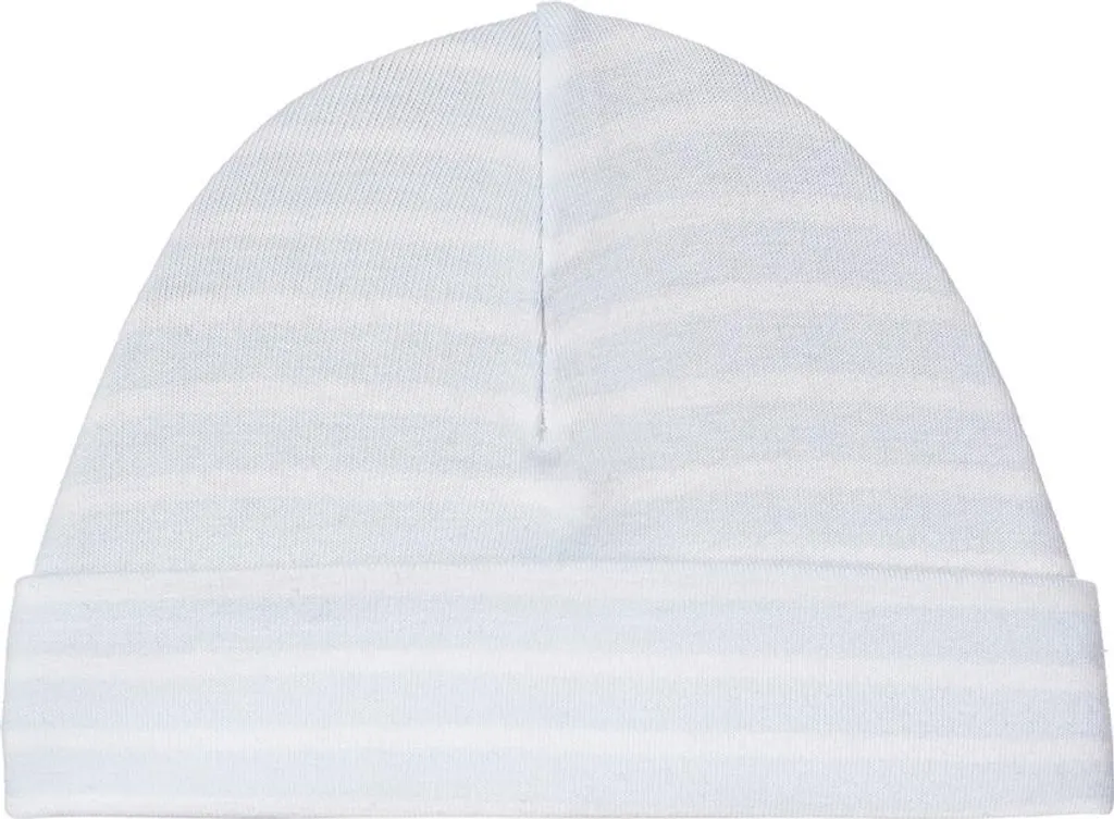 Cappello Bebè Döll Grigio a Righe: Cotone Soft per il Tuo Neonato