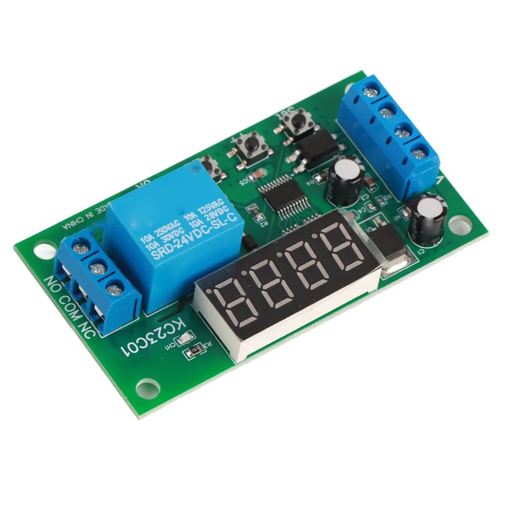 Scheda relè del contatore di impulsi multifunzionale, modulo relè del contatore di impulsi multifunzionale, modulo relè del contatore di impulsi singolo, modulo relè con optoaccoppiatore, scheda relè del contatore di impulsi, modulo relè del contatore di impulsi - 6
