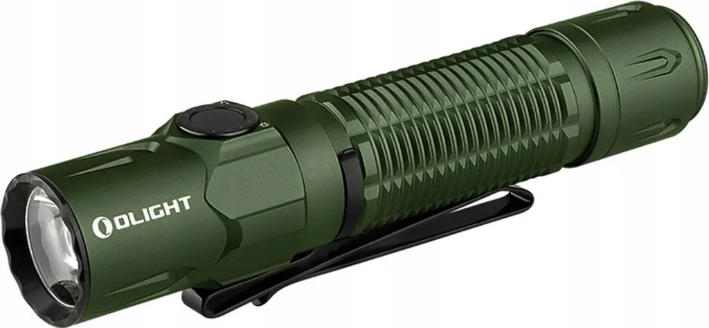 Lampe de poche rechargeable Warrior 3S Verte avec Holster et Clip