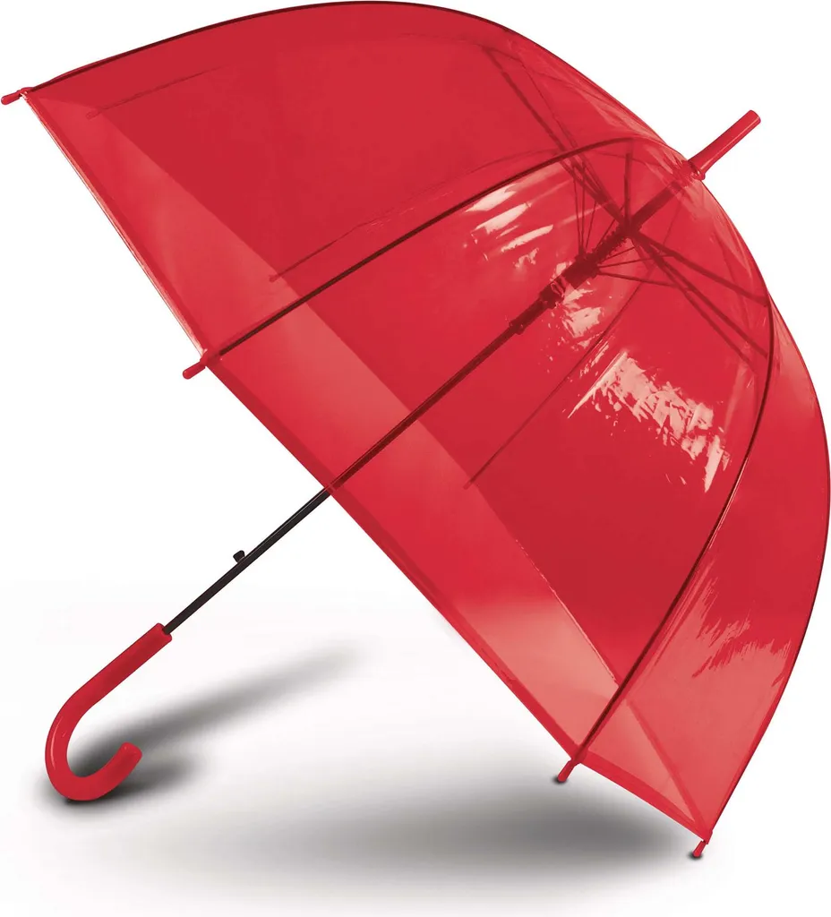 Compra Ombrello in vinile a cupola trasparente Everyday Silver - EDBCS all'ingrosso