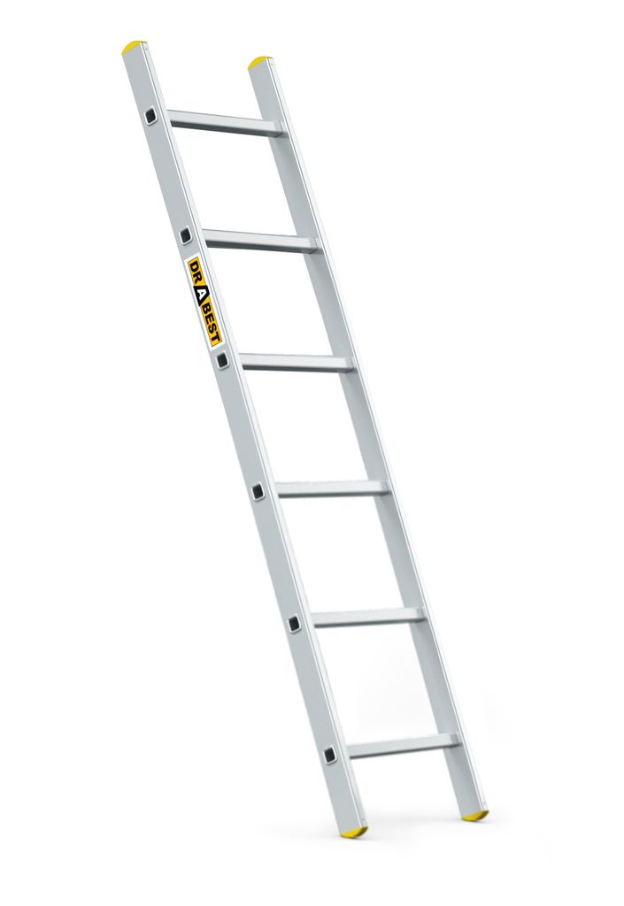 Drabest | Échelle Aluminium Pro 6 Marches 150 kg - Image du produit 