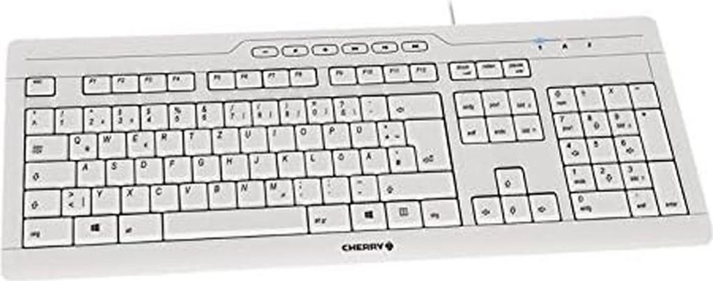 CHERRY STREAM 3.0, Pełnowymiarowy (100%), Przewodowa, USB, Zdjęcie produktu 