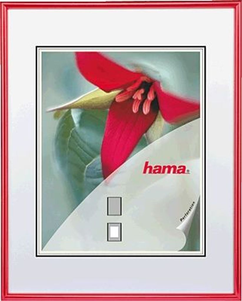 Hama Fotolijst Kunststof Sevilla Rood 10x15cm