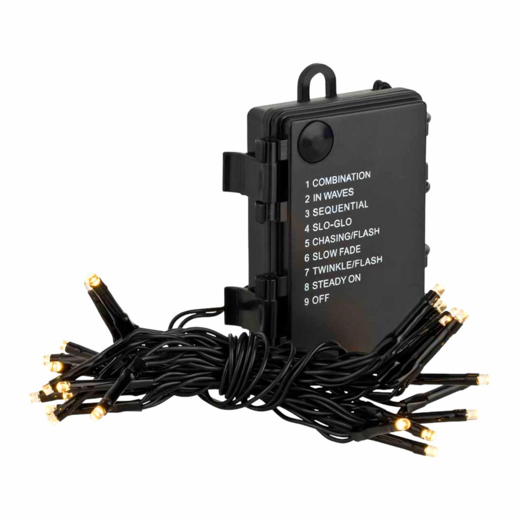 Lex Light Batterie Lichterkette 24 LED special warmweiß Produktbild 