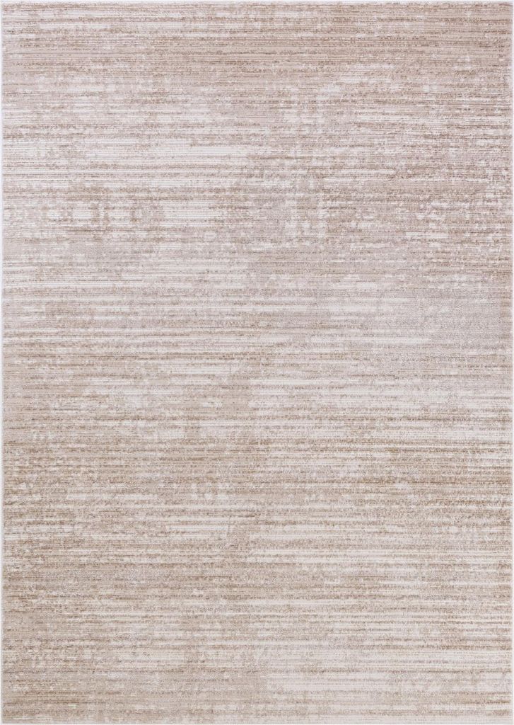 Kurzflor Abstrakt Teppich - Mazovia Beige Teppich für Wohnzimmer, Schlafzimmer gut für Fußbodenheizung - 160x230 cm