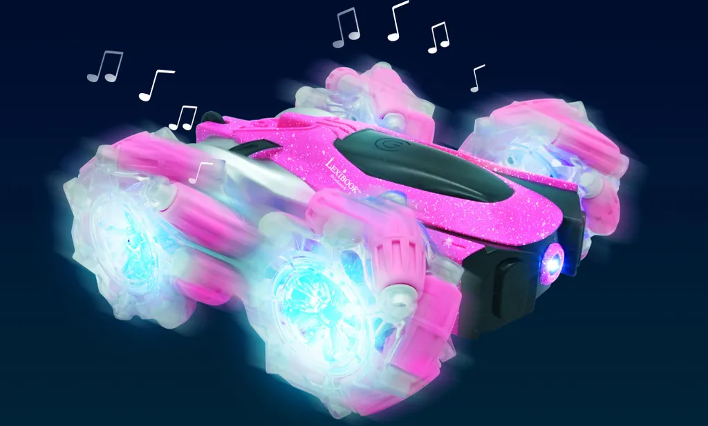 Crosslander 360+ Rose : Voiture Télécommandée Robuste Anti-Chocs