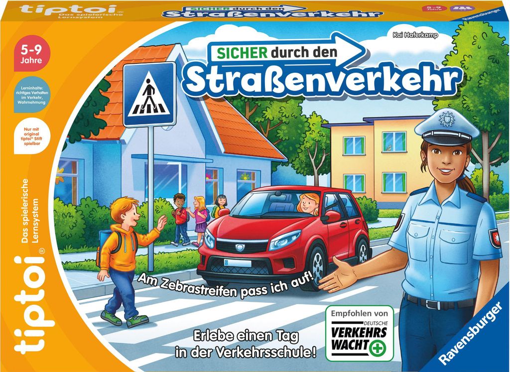 tiptoi Sicher durch den Straßenverkehr Produktbild 