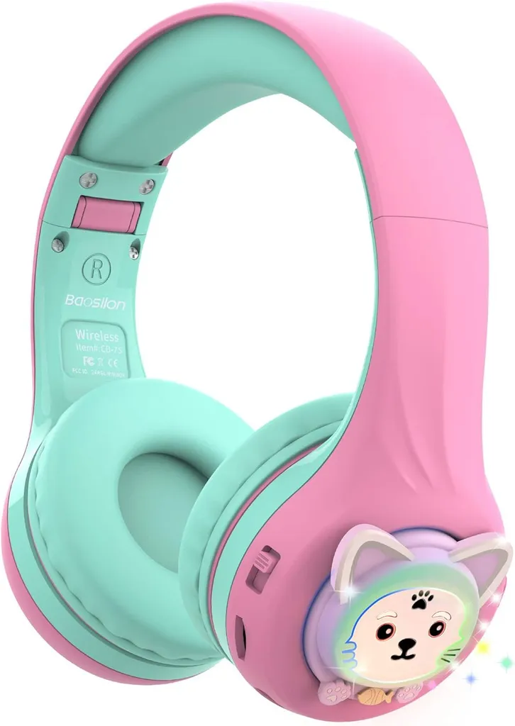 Riwbox CB-7S Cuffie Bluetooth per Bambini: Sicurezza e Volume Limitato
