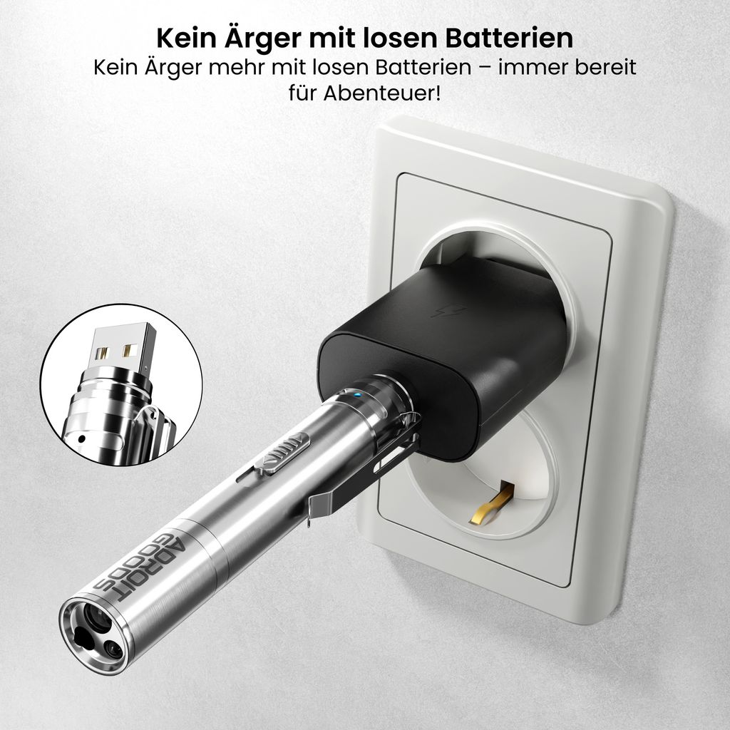 AdroitGoods Katzen-Laser-Stift - USB wiederaufladbar - mit Produktbild 10