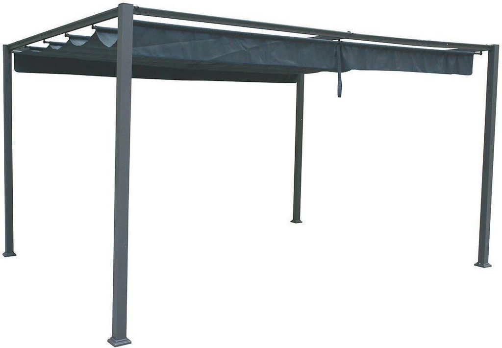 Laubenplane "palmeira" schiefer 4x3m aus polyester  - Produktbild 