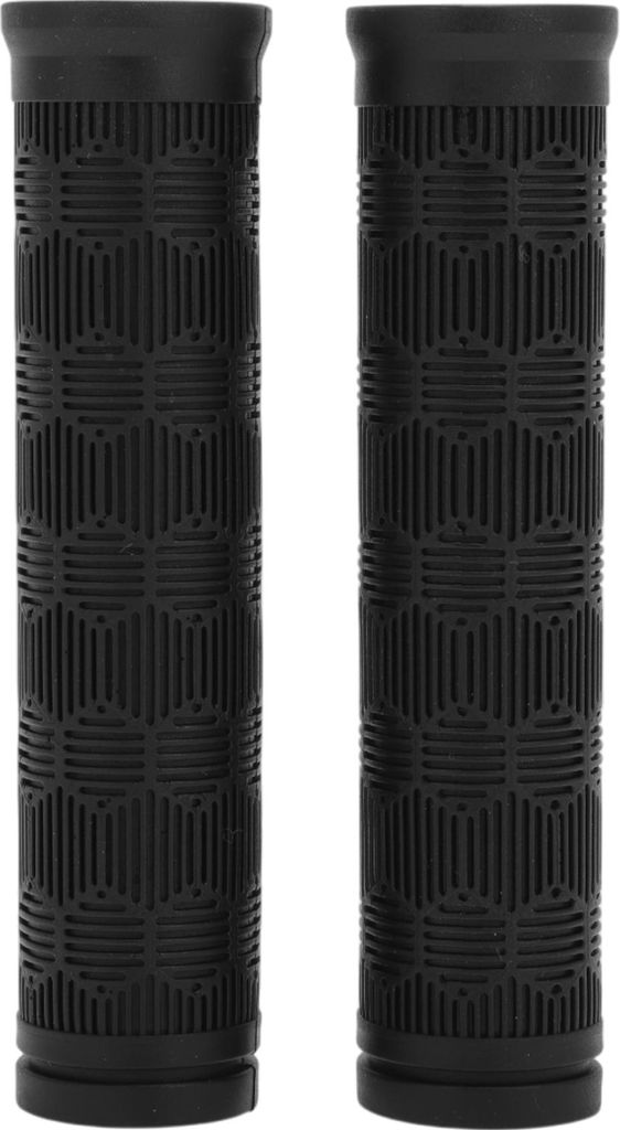 Ergonomische Rutschfeste Fahrradgriffe Schwarz 1 Paar 125mm TPE für 22,2mm Lenker Zweiseitiges Design für Mountain Road Bikes