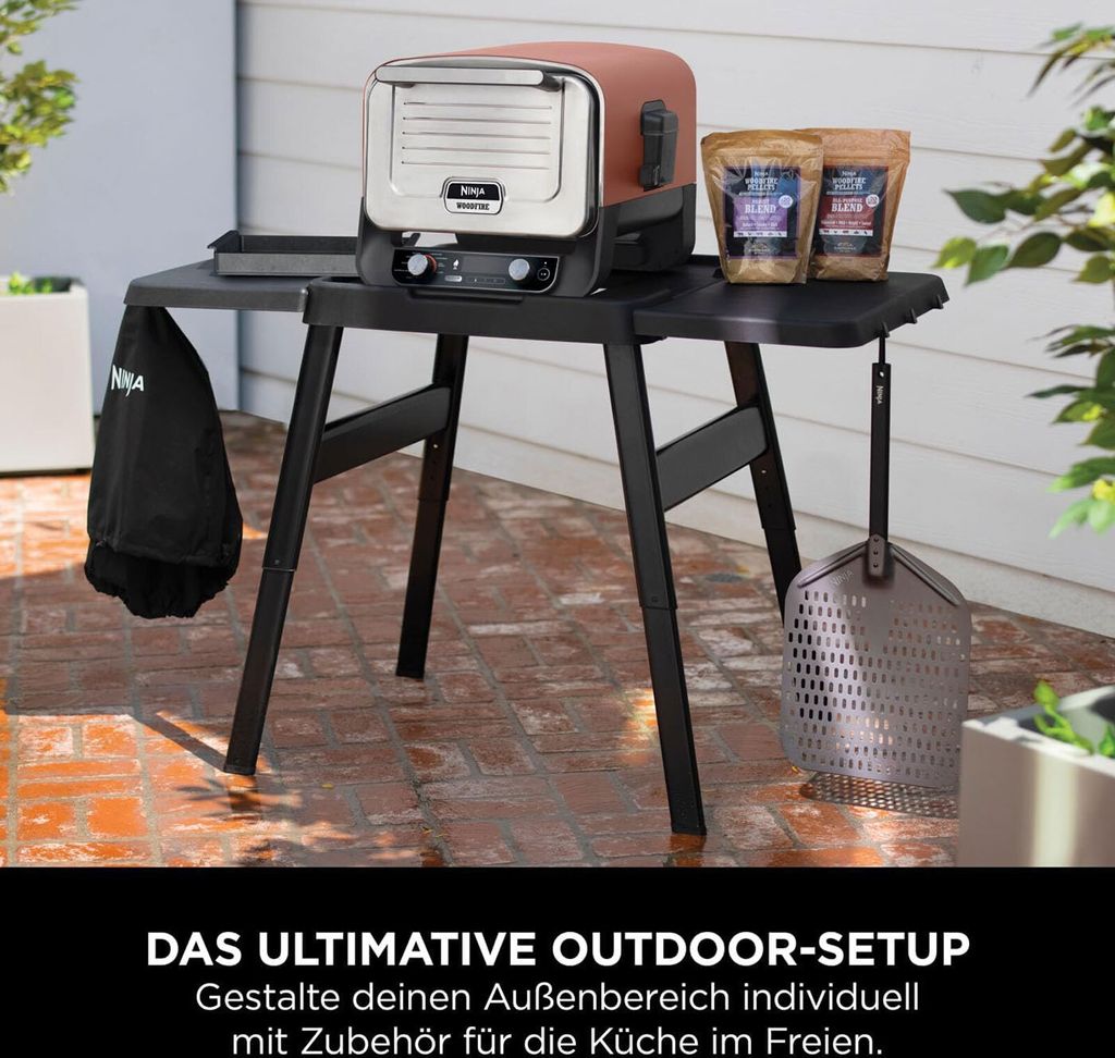 Ninja Woodfire 4718J800EUUK Höhenverstellbarer Ständer Produktbild 13