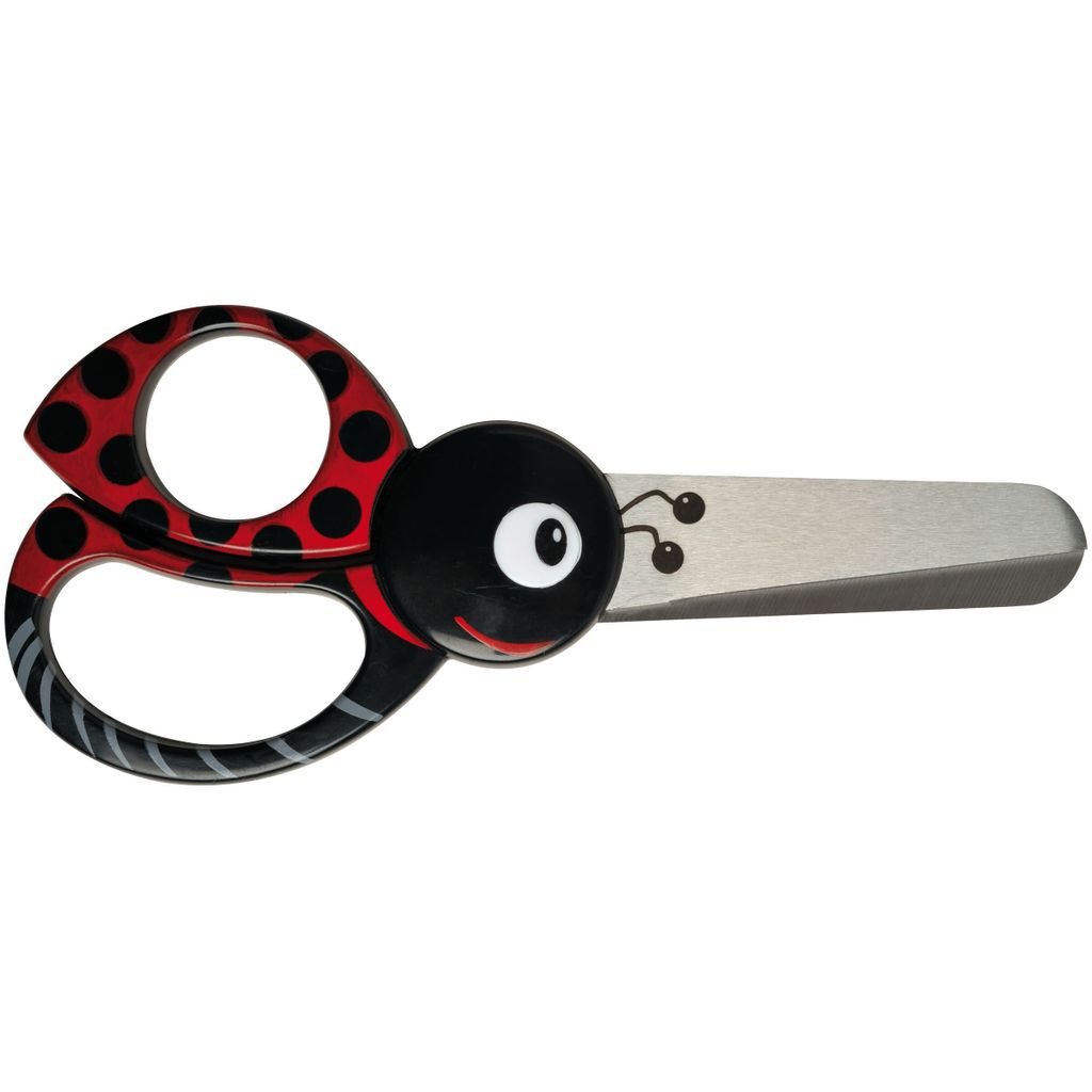 FISKARS® Schere Marienkäfer rot 13,0 cm Produktbild 