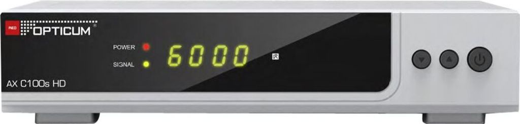 RED OPTICUM AX C100s Digitaler Kabel-Receiver HD - EPG - Produktbild 24