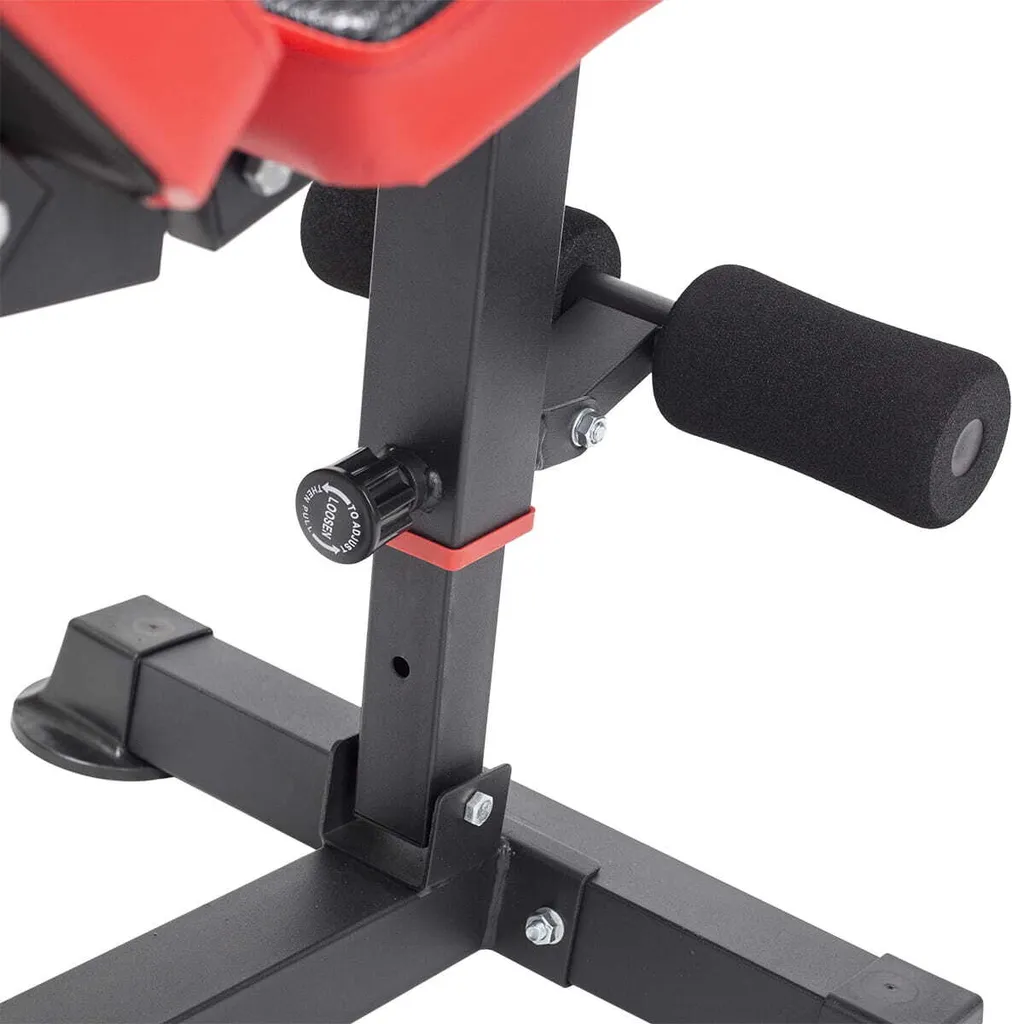 Banc de musculation compact HMS L8015 solution gain de place avec poids - 15
