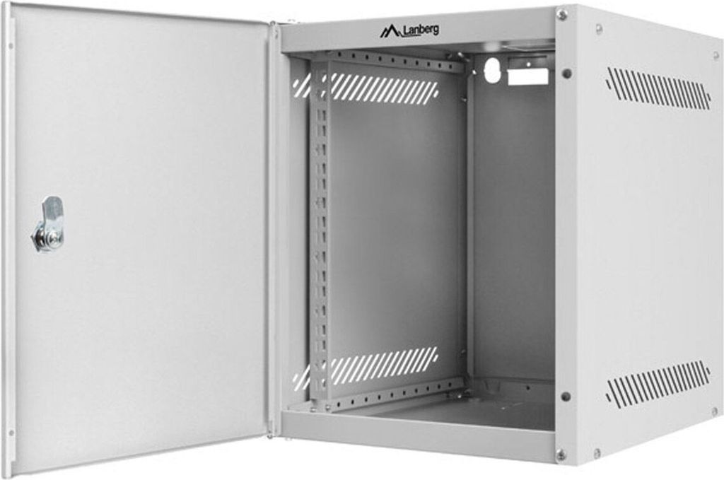 Lanberg WF10-2306-00S Armadio rack 6U a parete Grigio Immagine del prodotto 