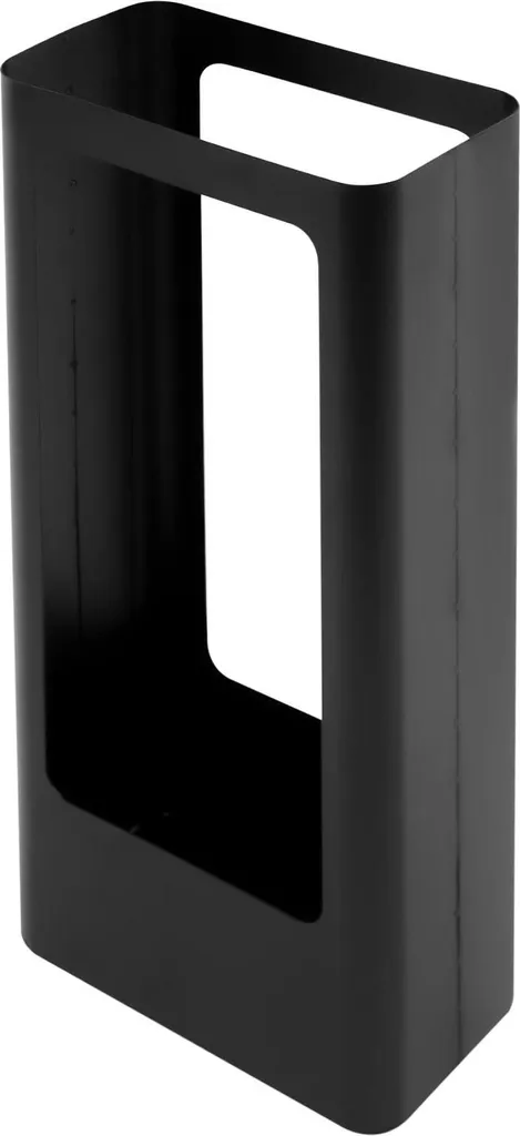 Rangement parapluies pour entrée bureau et maison, support métal noir